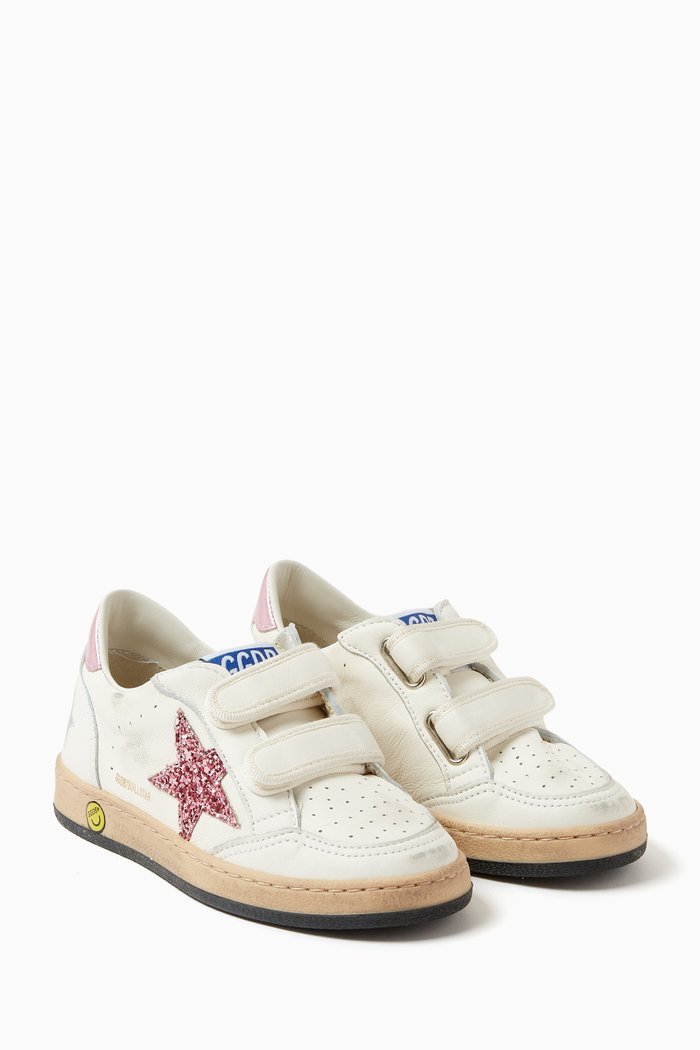 

Ball Star sneakers in Nappa Leather, White