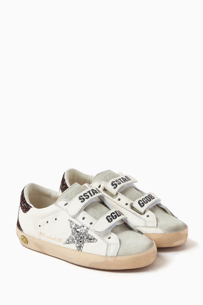 

Old School Sneakers in Nappa Leather, White
