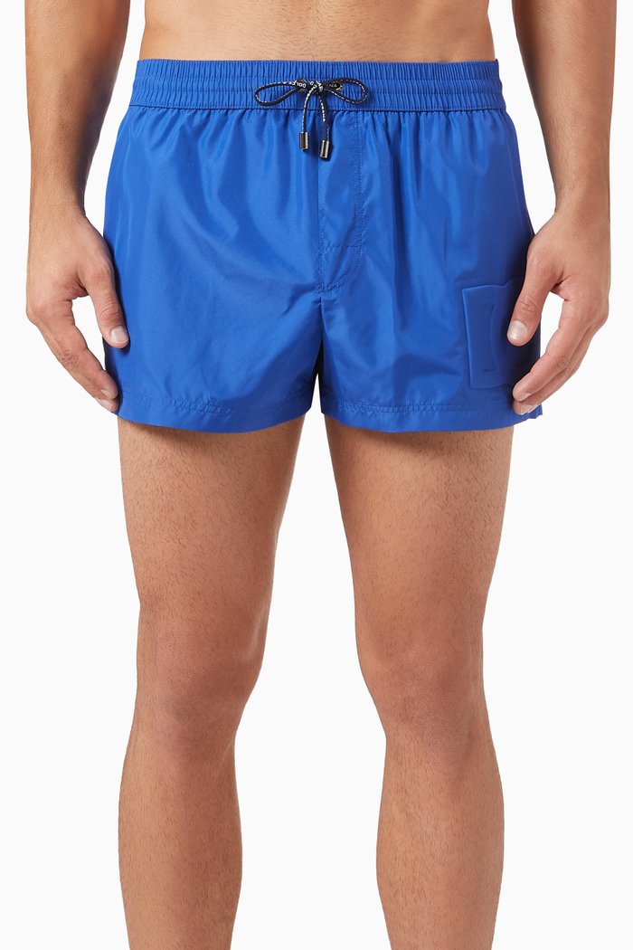 

Logo Swim Shorts in Nylon, Blue