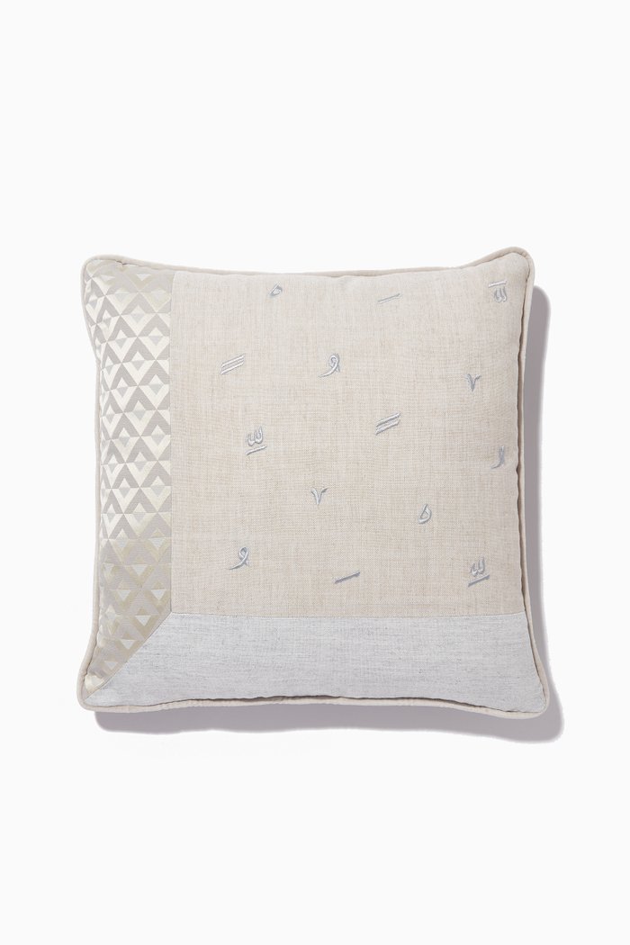 

Perspective Harakat Decorative Pillow, 45 x 45, Neutral