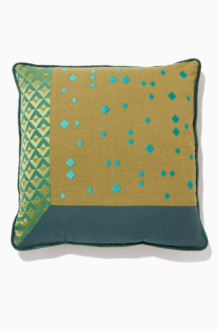 

Nuqat Decorative Pillow, 45 x 45, Green