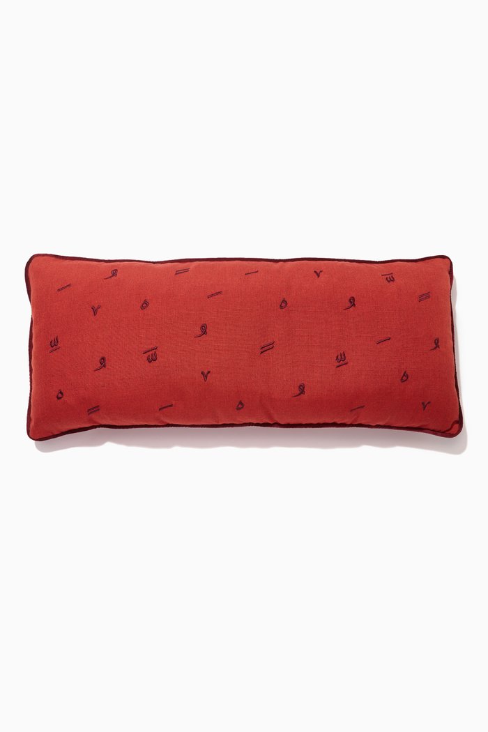 

Harakat Long Decorative Pillow, 30 x 60, Red