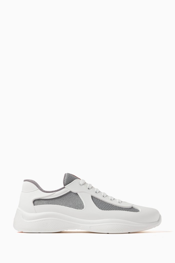 

America's Cup Sneakers in Tech & Leather, White