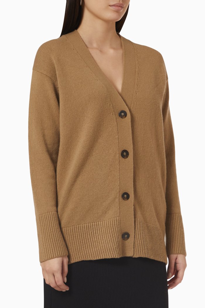 

Weekend Cardigan in Wool, Neutral
