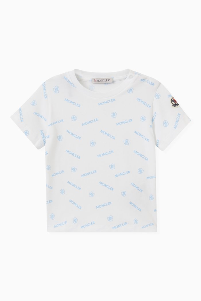 

Logo Print T-shirt in Cotton, White