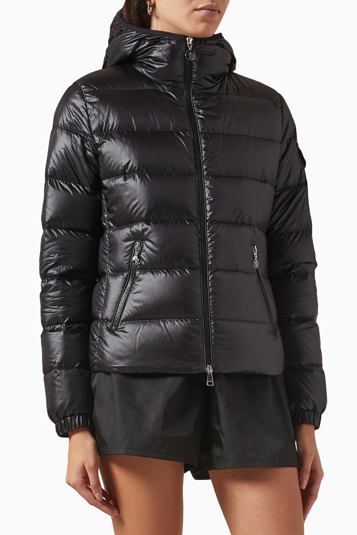 

Gles Hooded Short Down Jacket, Black