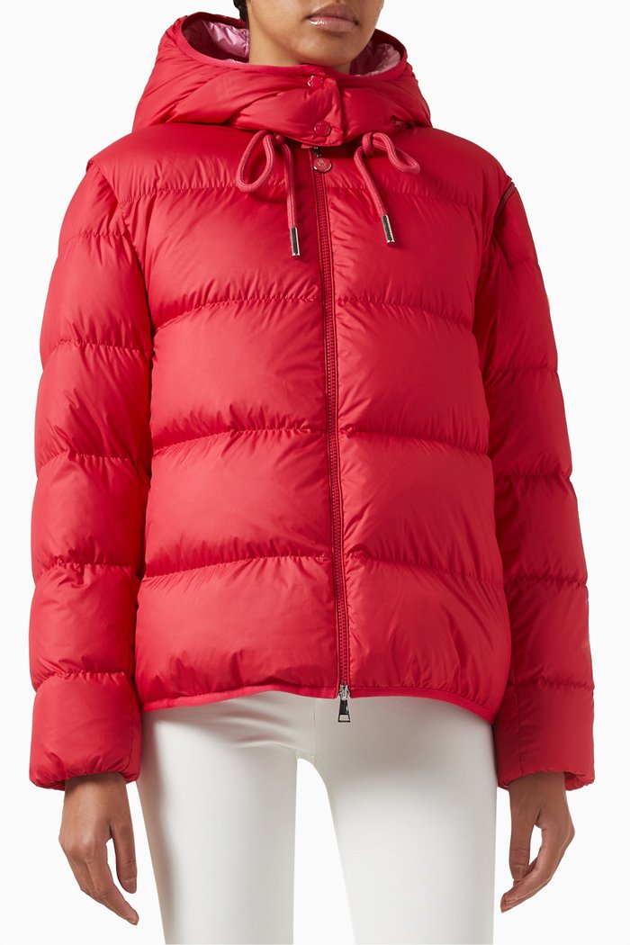 

Dronieres Jacket in Nylon, Red