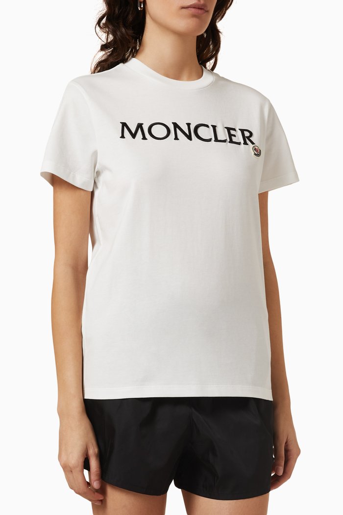 

Logo T-shirt in Cotton Jersey, White