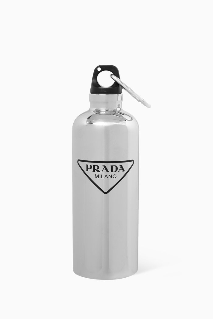 

Logo Water Bottle in Stainless Steel, Silver
