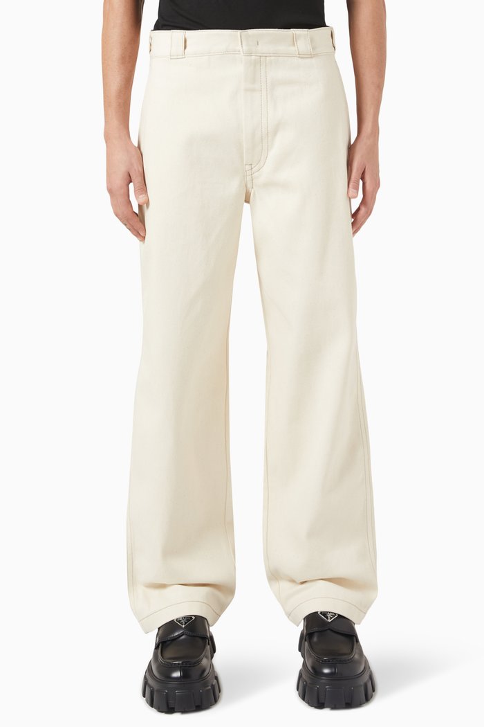 

5 Pocket Jeans in Denim, Neutral