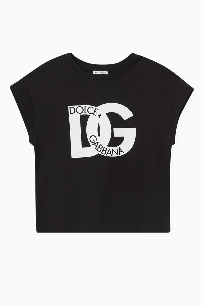 

Logo T-shirt in Cotton, Black
