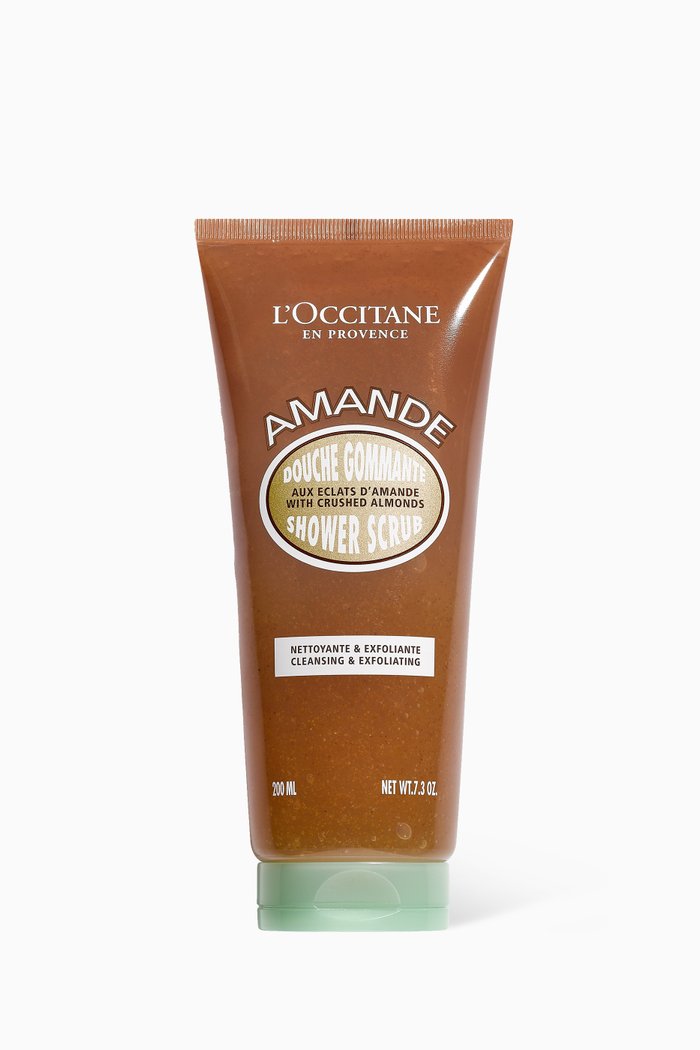 

Almond Shower Scrub, 200ml, Colourless