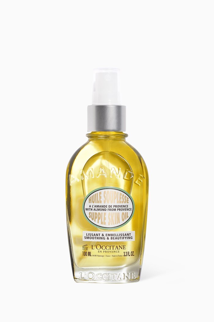 

Almond Supple Skin Oil, 100ml, Colourless