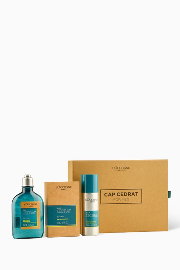 

Cap Cedrat Men's Gift Box, 19% savings, Colourless