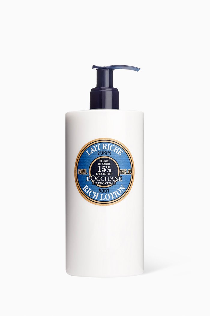 

Shea Butter Body Rich Lotion, 500ml, Colourless
