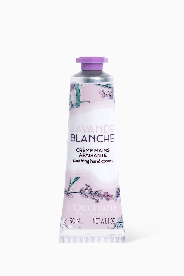 

White Lavender Hand Cream, 30ml, Colourless