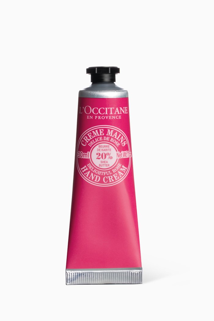 

Shea Butter Delightful Rose Hand Cream, 30ml, Colourless