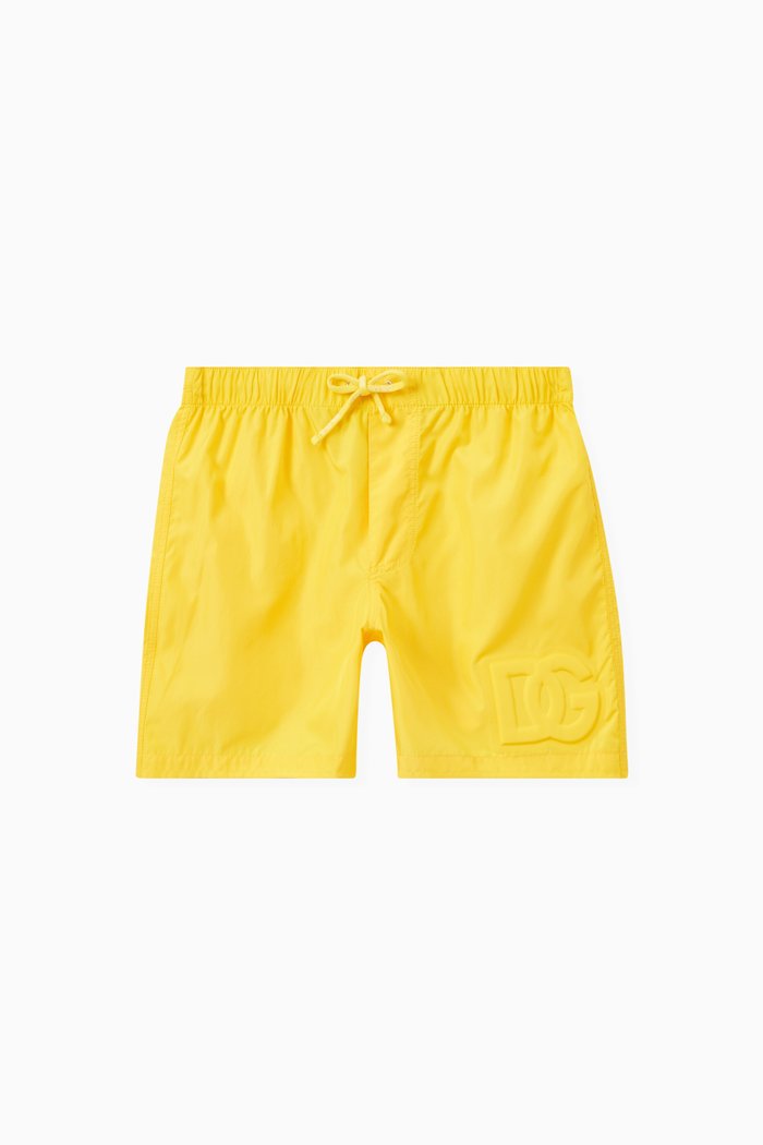 

Logo-detail Swimshorts in Nylon, Yellow