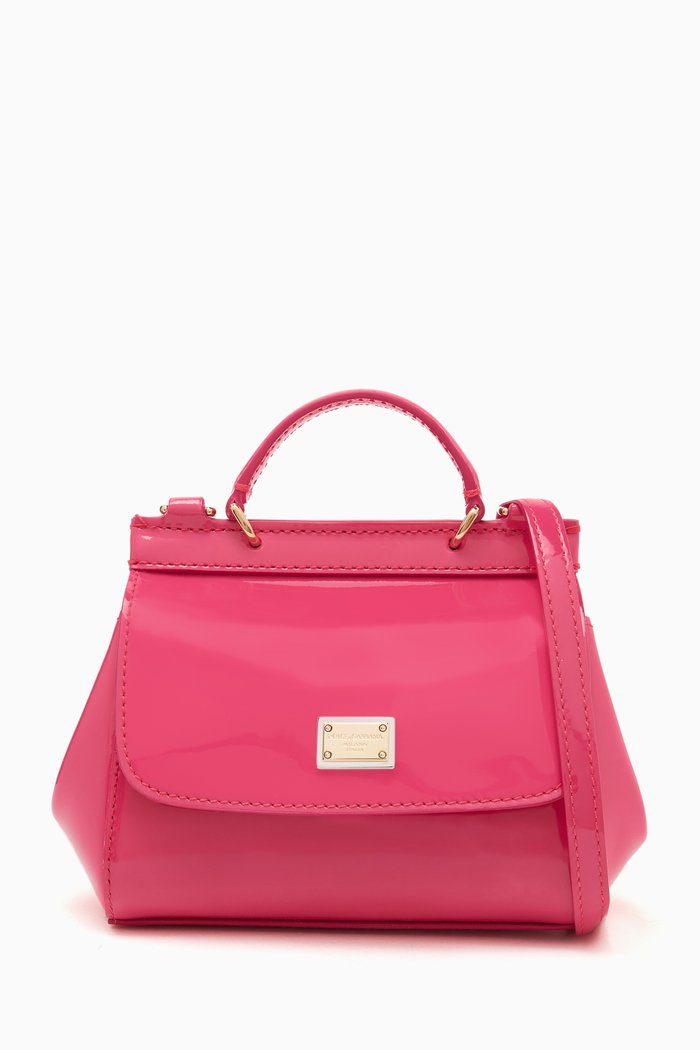 

Miss Sicily Shoulder Bag in Leather, Pink
