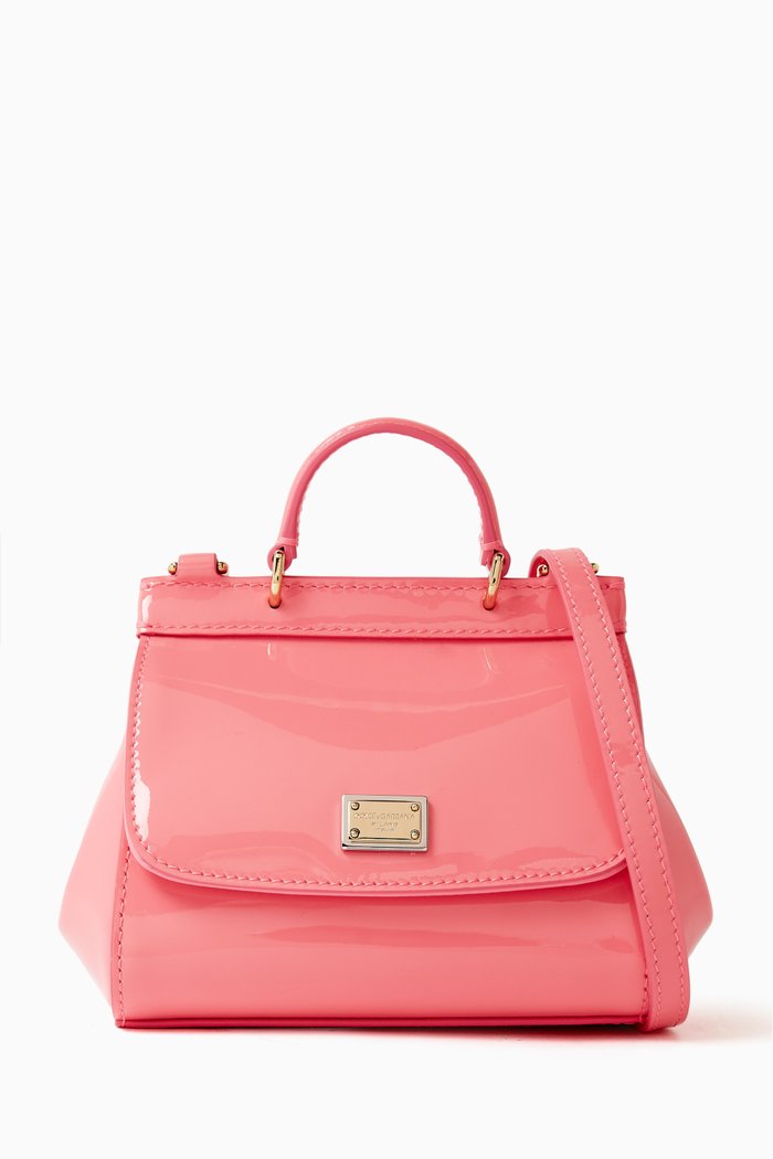 

Miss Sicily Shoulder Bag in Leather, Pink