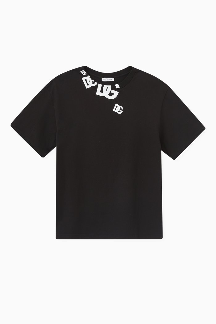 

Logo T-shirt in Cotton, Black