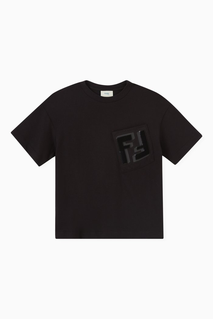 

Logo T-shirt in Cotton, Black