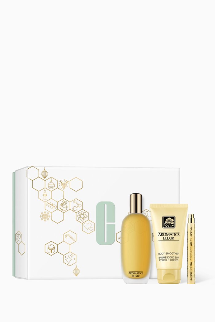 Clinique Aromatics Elixir Riches Fragrance Gift Set, Multicolour