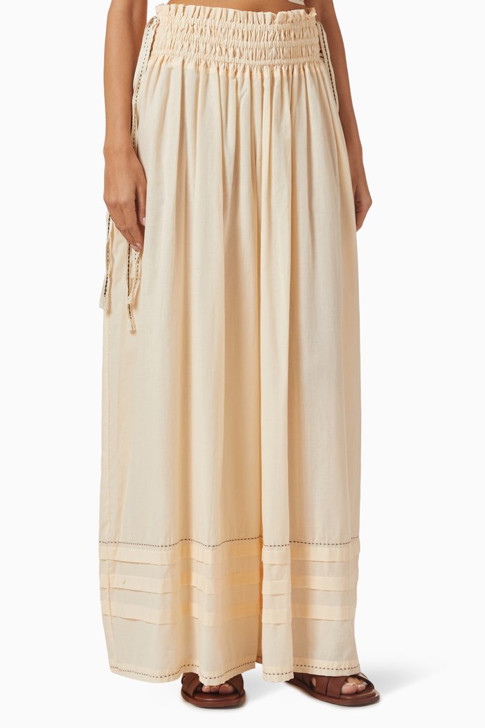 

Tatum Kaaw Wide-leg Pants, Neutral