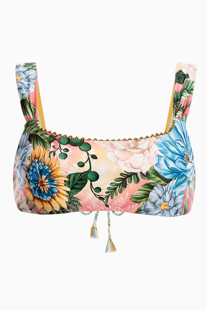 

Sele Reversible Bikini Top, Pink