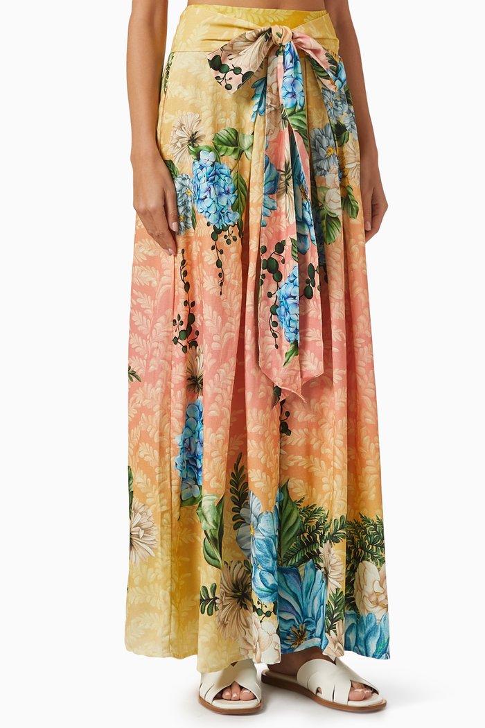

Lee Wide-leg Pants in Viscose-blend, Pink