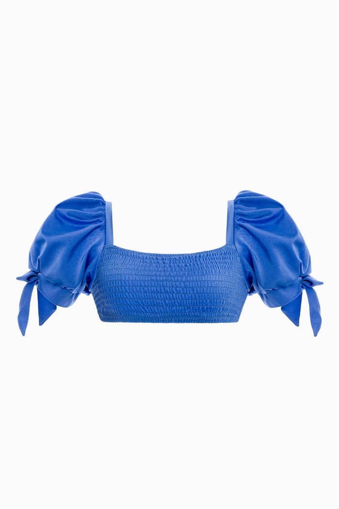 Eileen Bikini Top, Blue
