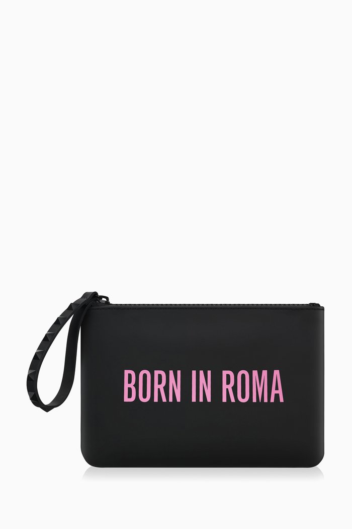 

Born in Roma Zip Pouch, Multicolour