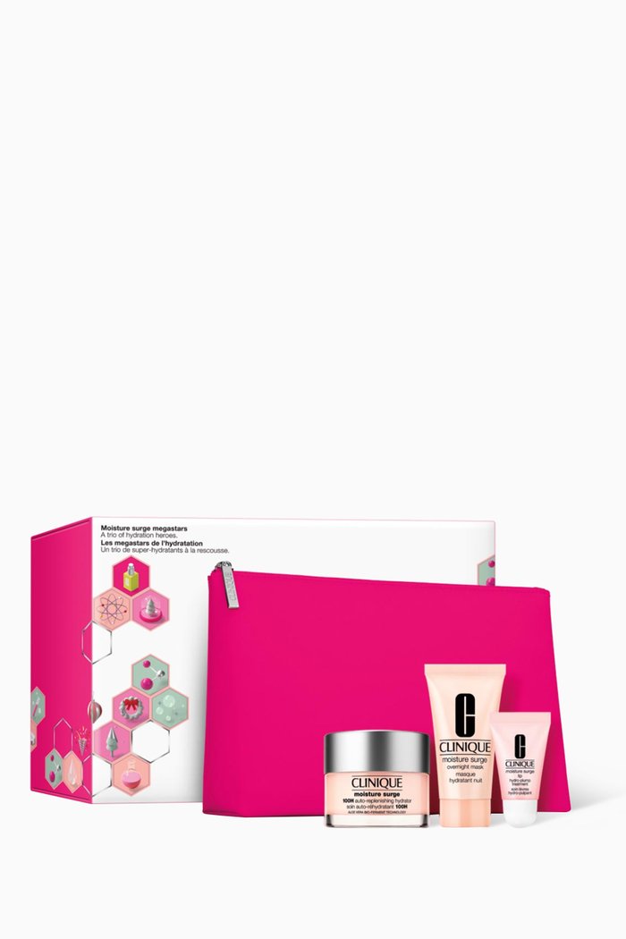

Moisture Surge Megastars: Hydrating Skincare Gift Set, Multicolour