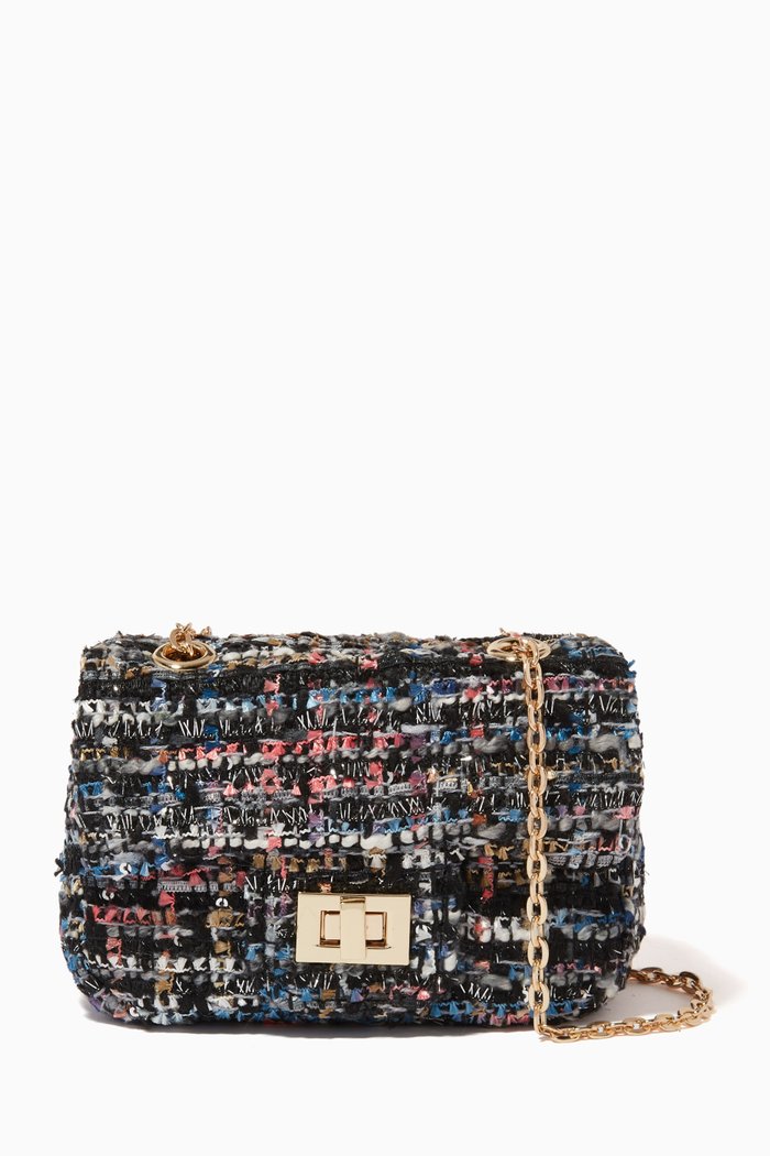 

Amy Boucle Bag, Black