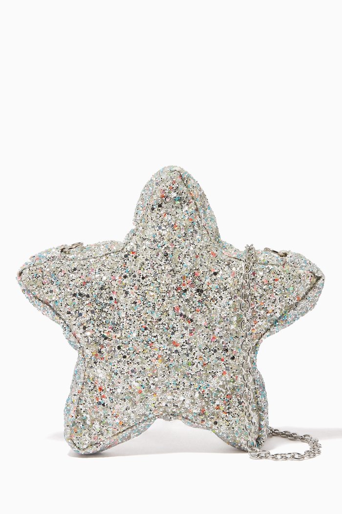 

Glitter Star Bag, Silver