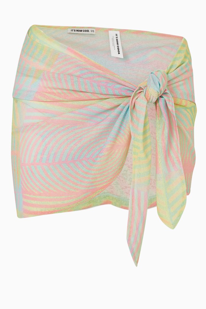 The Mesh Sarong in Mesh, Multicolour