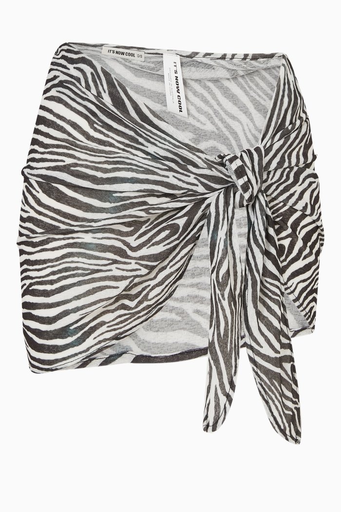

The Mesh Sarong in Mesh, Black