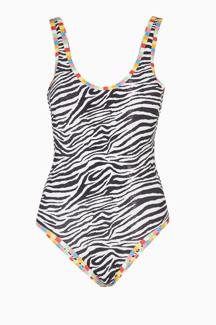 

The Backless Duo Swimsuit in Stretch Nylon, Black