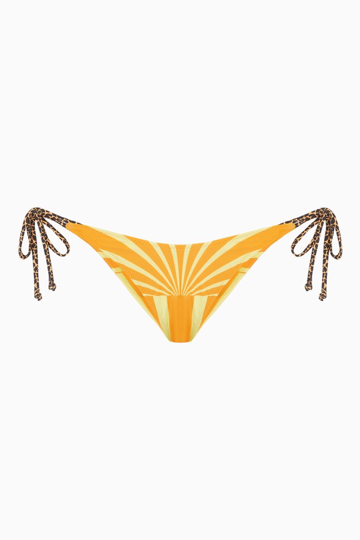 

The 90s Bikini Bottoms in Stretch Nylon, Yellow