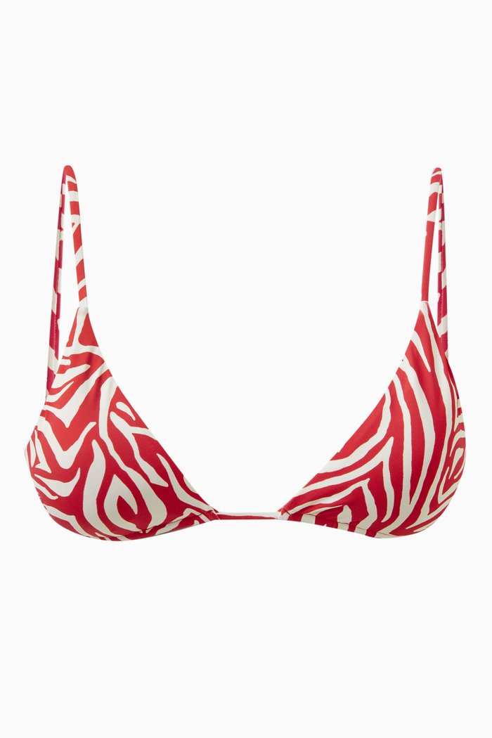 The String Bikini Top, Red
