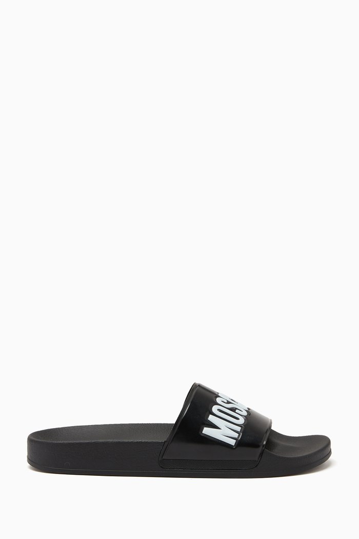 

Logo Slides in Rubber, Black