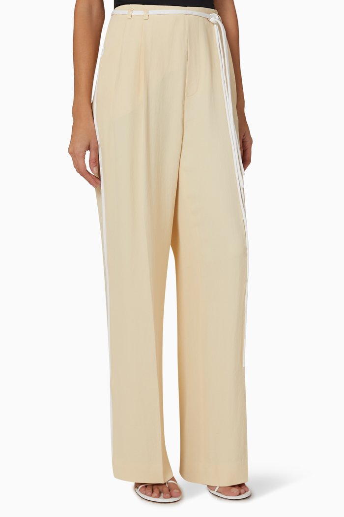 

Anne Pants in Crepe, Yellow