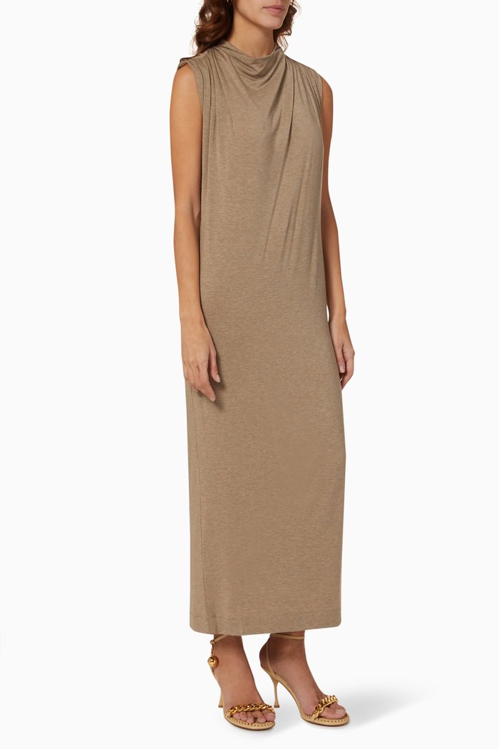 

Farah Dress in Jersey, Neutral