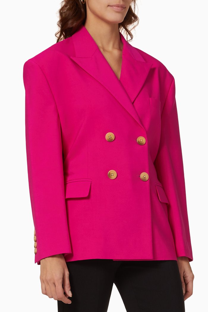 

Caro Blazer in Twill, Pink