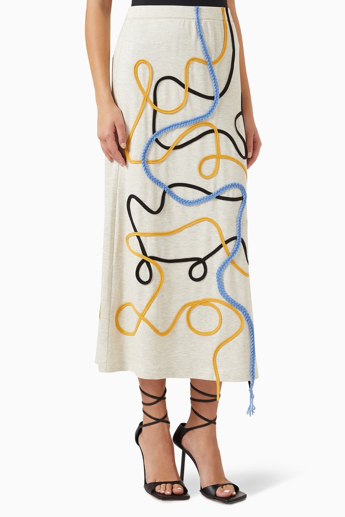 

Tanya Skirt in Jersey, Neutral