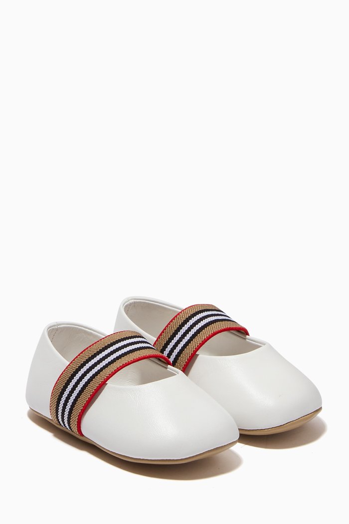 

N1-Livy Sandals in Leather, White