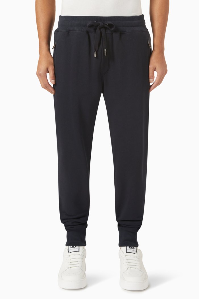 

Sweatpants in Cotton Jersey, Blue