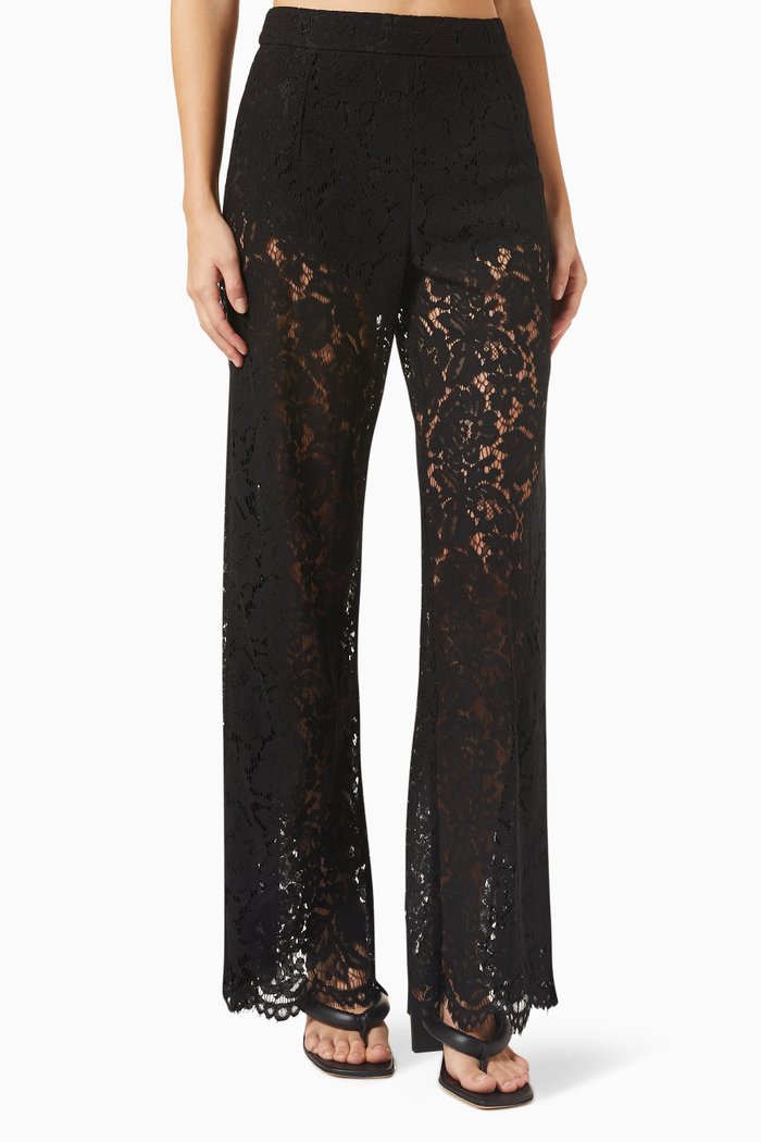

Stevie Pants in Lace, Black