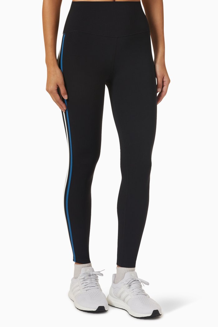 

Ella Airweight 7/8 Leggings in Stretch Nylon, Black