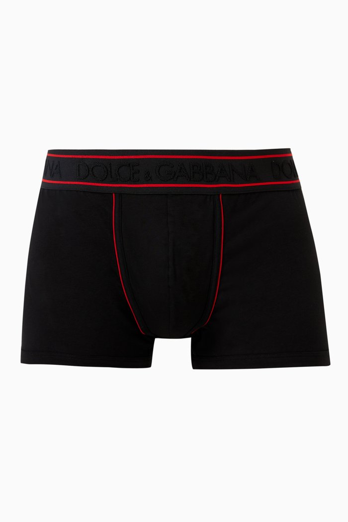 

Two-way Stretch Boxers in Stretch Jersey, Black